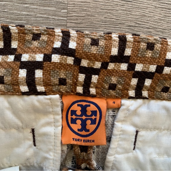 TORY BURCH printed cropped pants - Picture 6 of 9